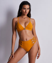 aubade-gipsy-muse-slip-taille-haute-saffron image 3