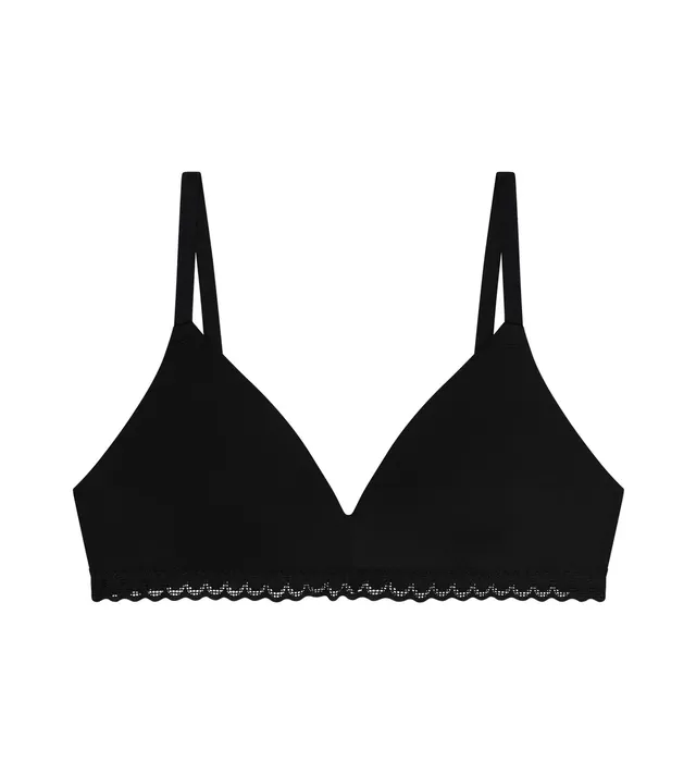 dim-daily-soutien-gorge-fille-sans-armature-noir image 1