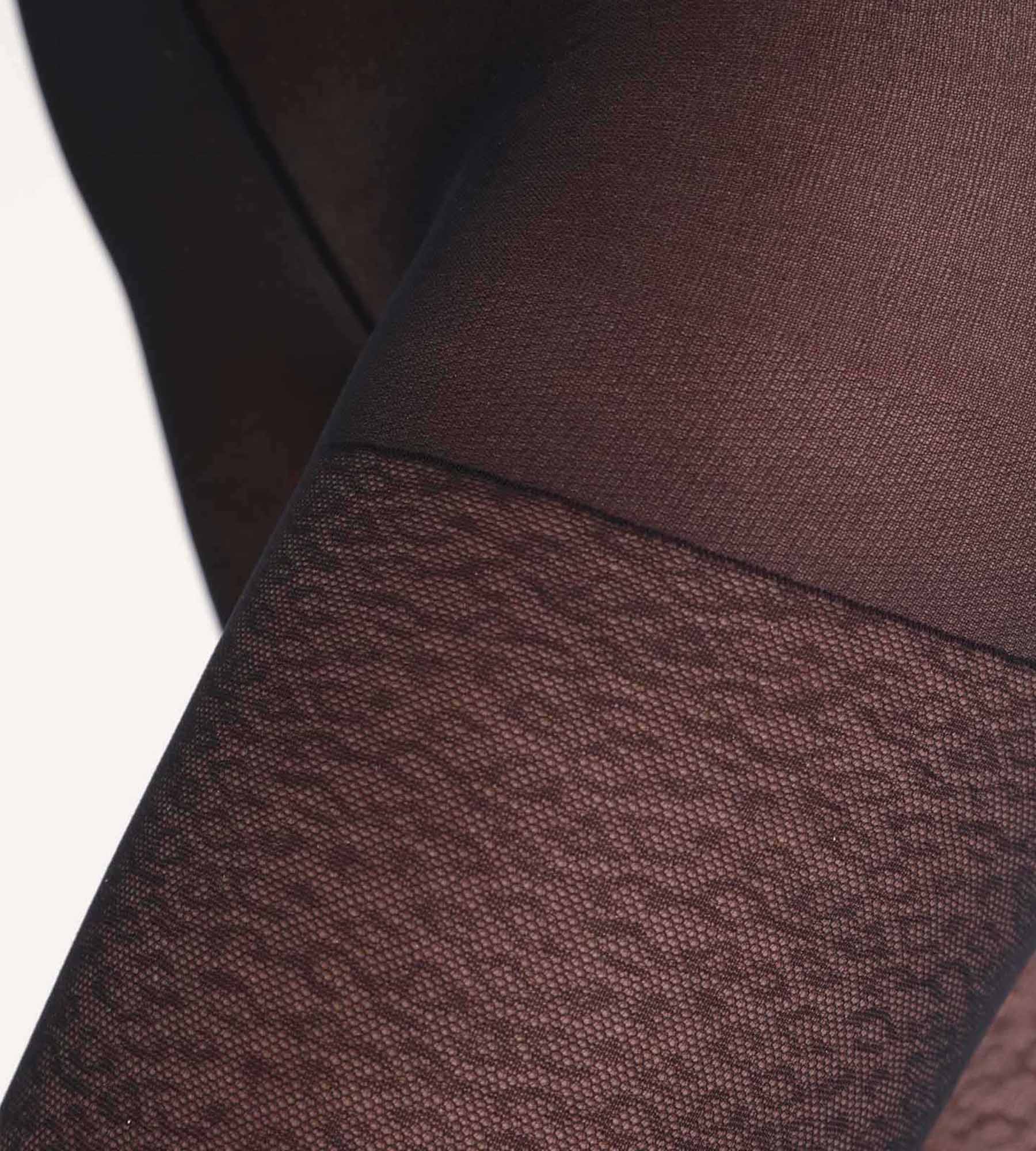 dim-style-collant-femme-noir-motif-l-opard-23d image 3