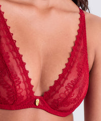 aubade-mystery-of-love-soutien-gorge-triangle-cherry image 5