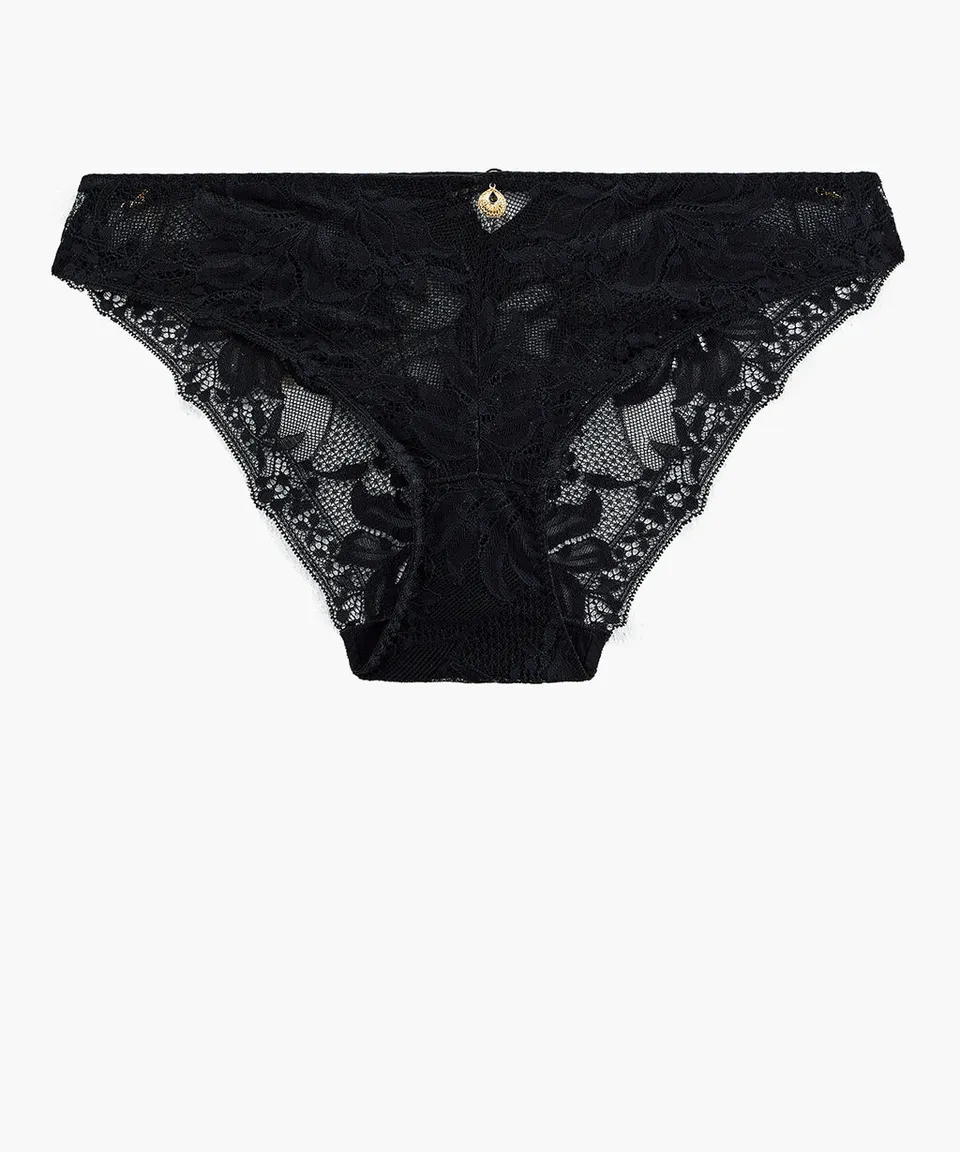 aubade-gold-pleasure-slip-italien-black-light image 1