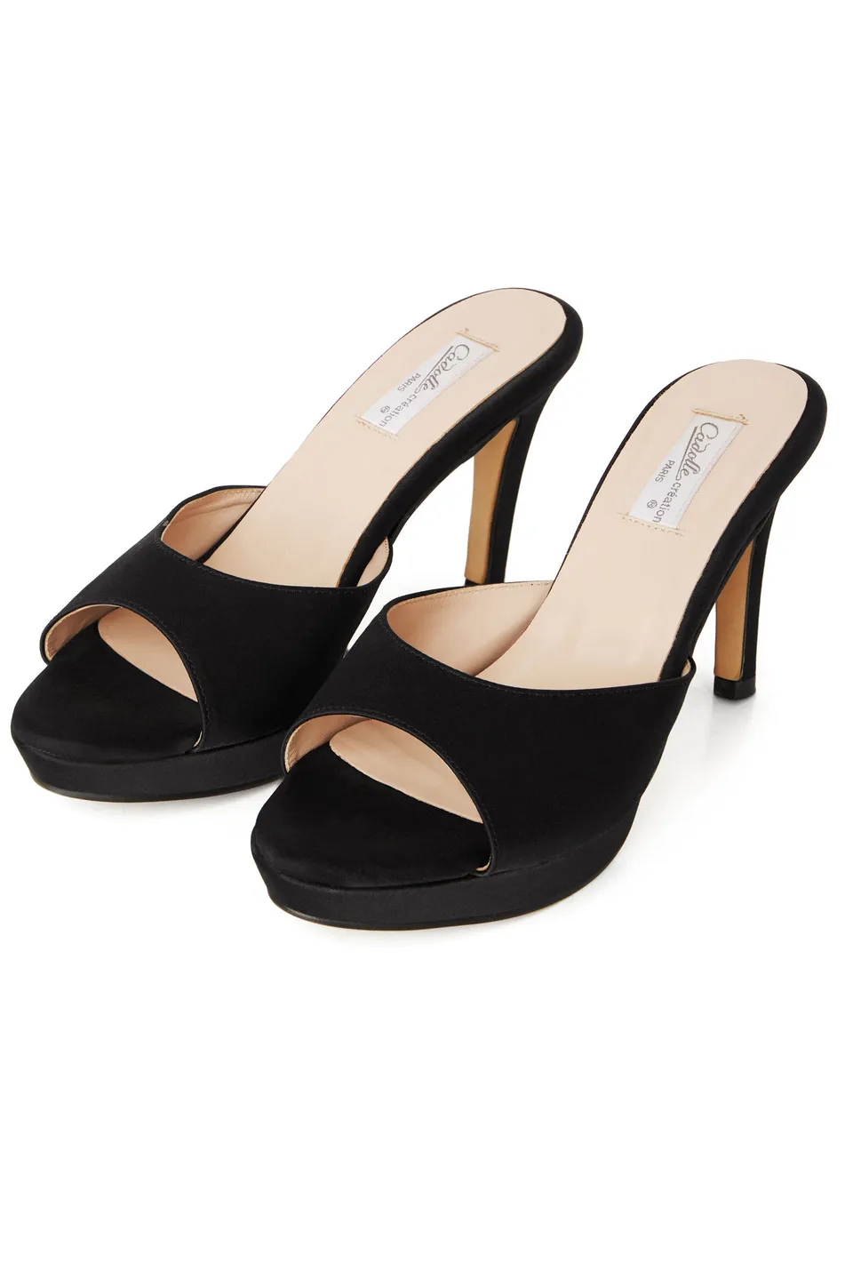 cadolle-mules-plateforme-noires image 1