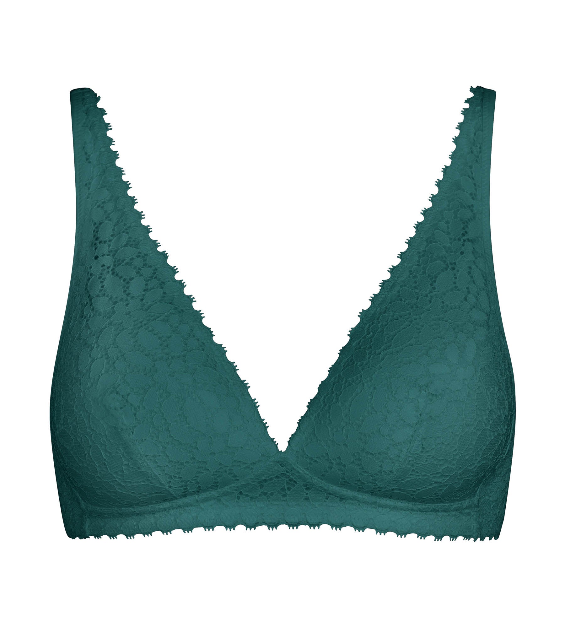 dim-daily-dentelle-soutien-gorge-foulard-vert-meraude image 5