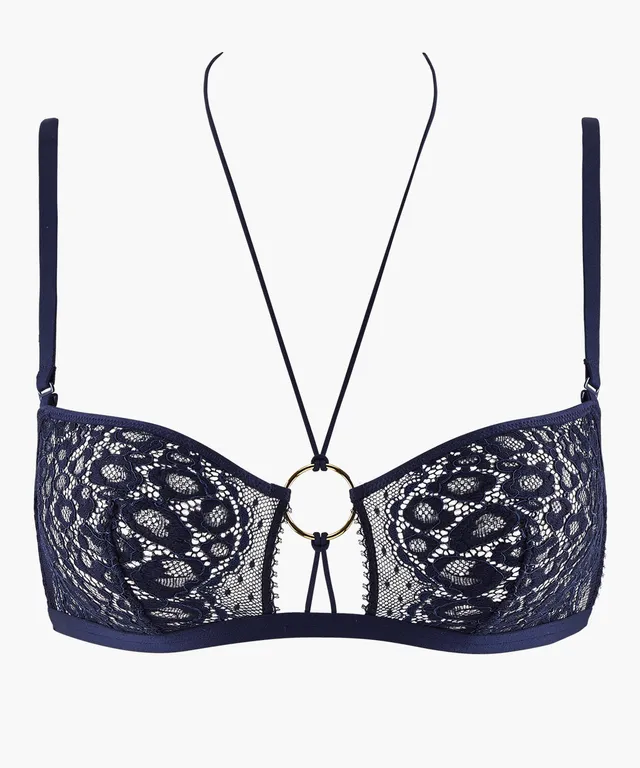 aubade-illusion-fauve-bralette-blau-cr-puscule-sans-armatures image 1