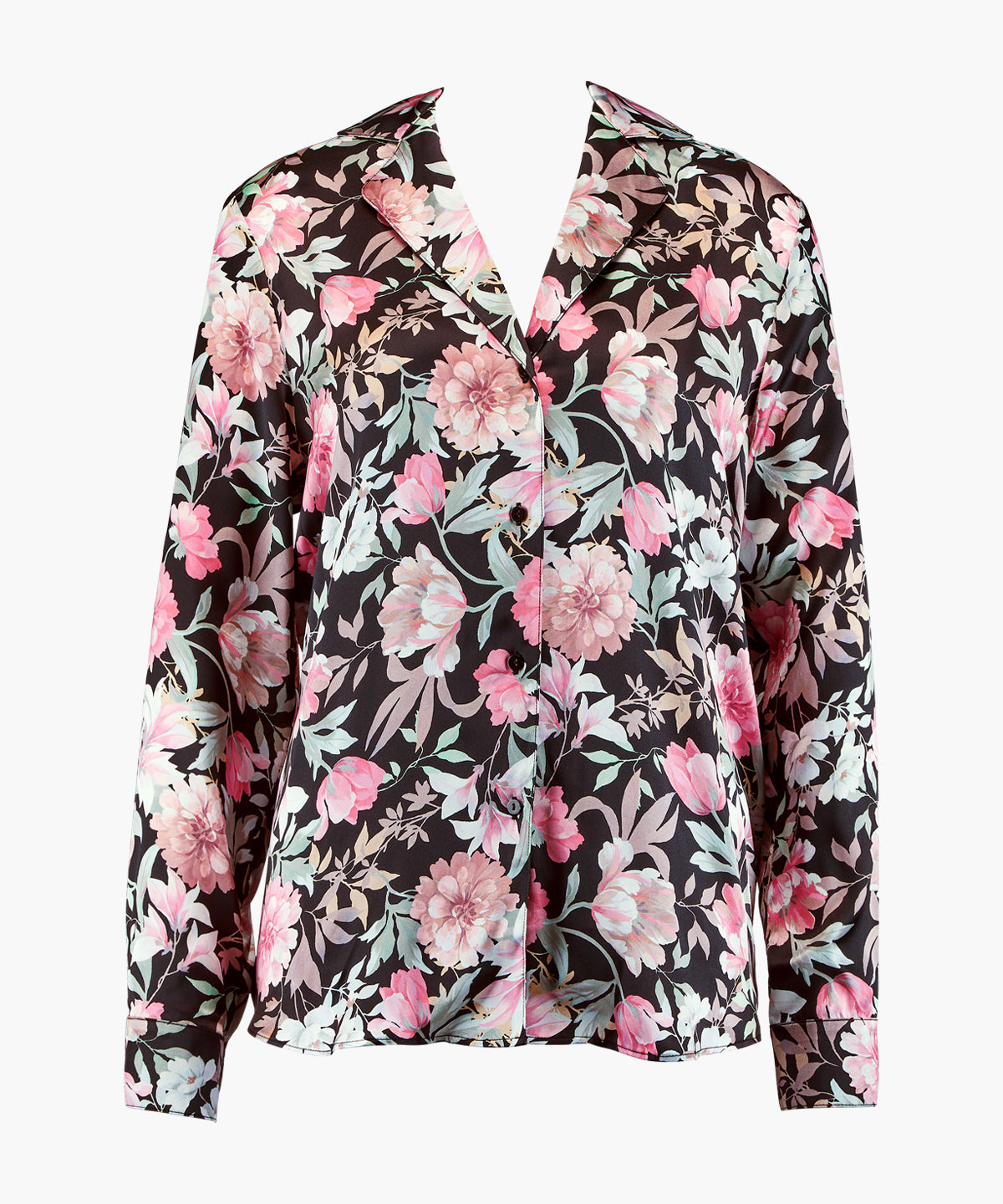 aubade-toi-mon-amour-chemisier-pivoine-noire-en-soie image 1