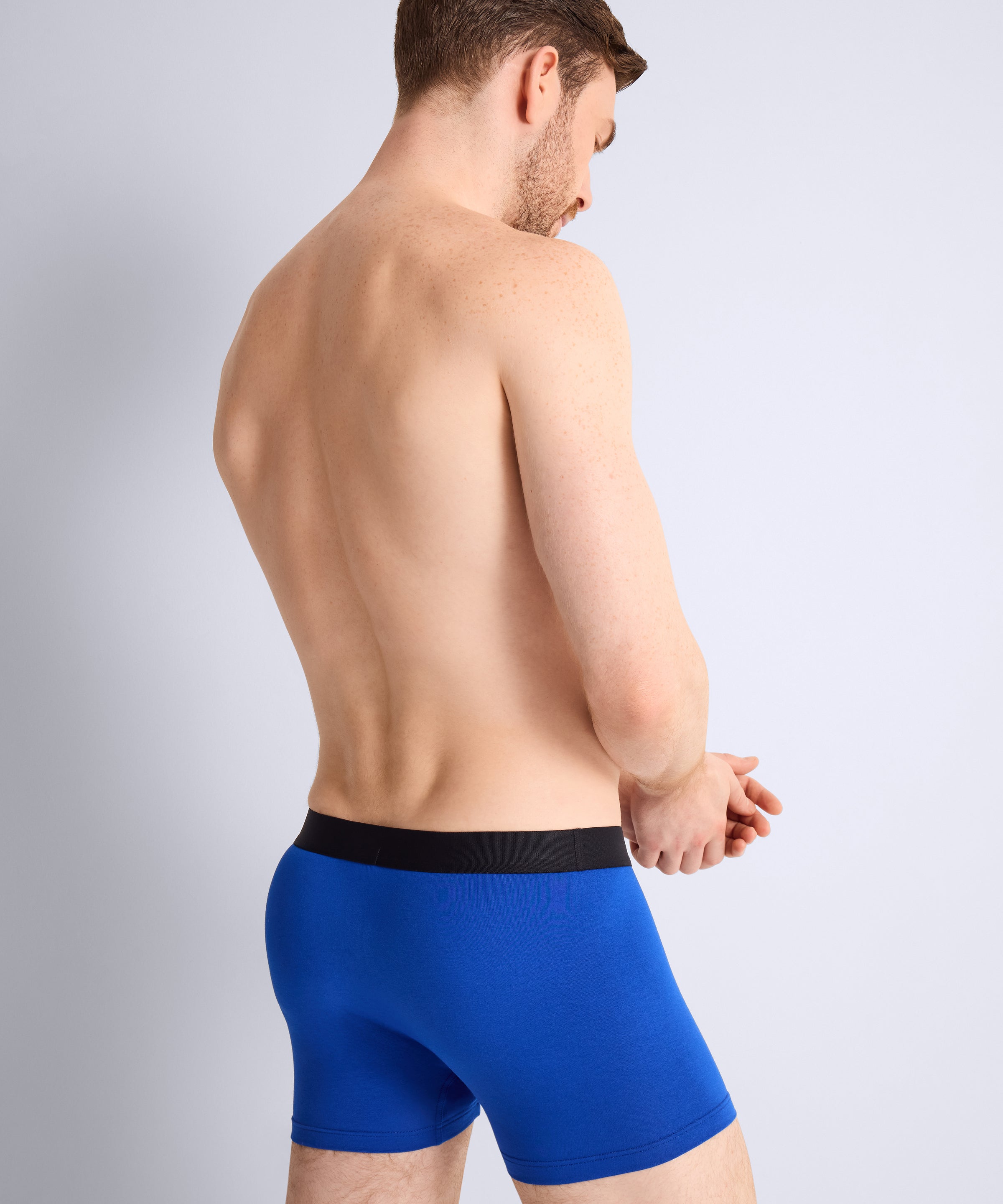 aubade-homme-pack-2-boxers-birds-bleu image 5