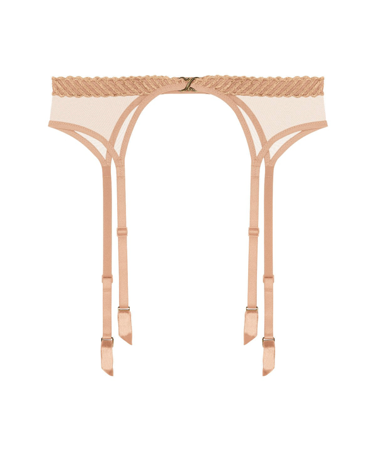 aubade-sheer-emotion-porte-jarretelles-sable image 3