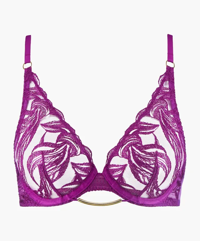 aubade-into-the-groove-soutien-gorge-triangle-armatur-pink-karma-2 image 1