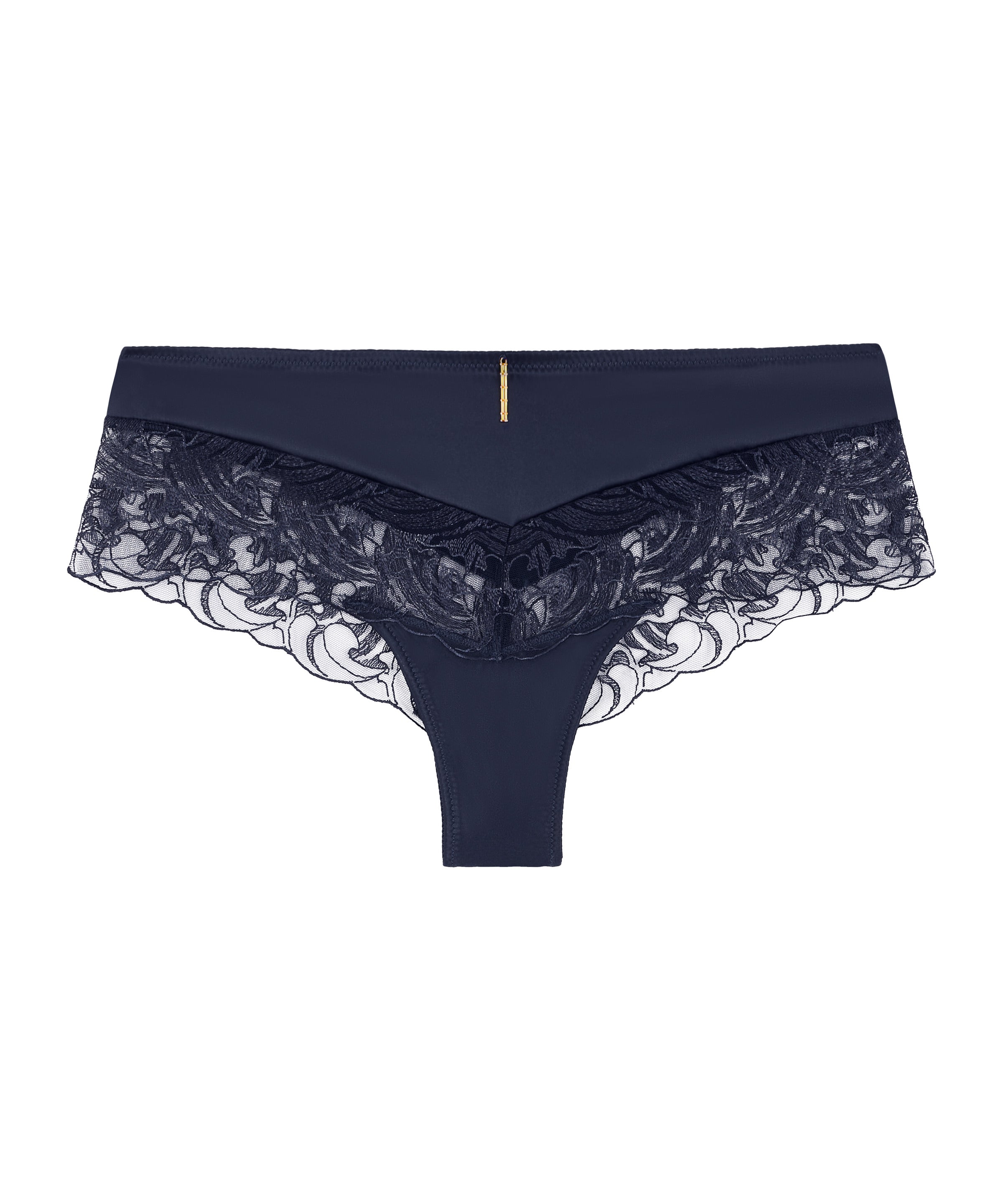 aubade-satin-memories-shorty-deep-sea image 1