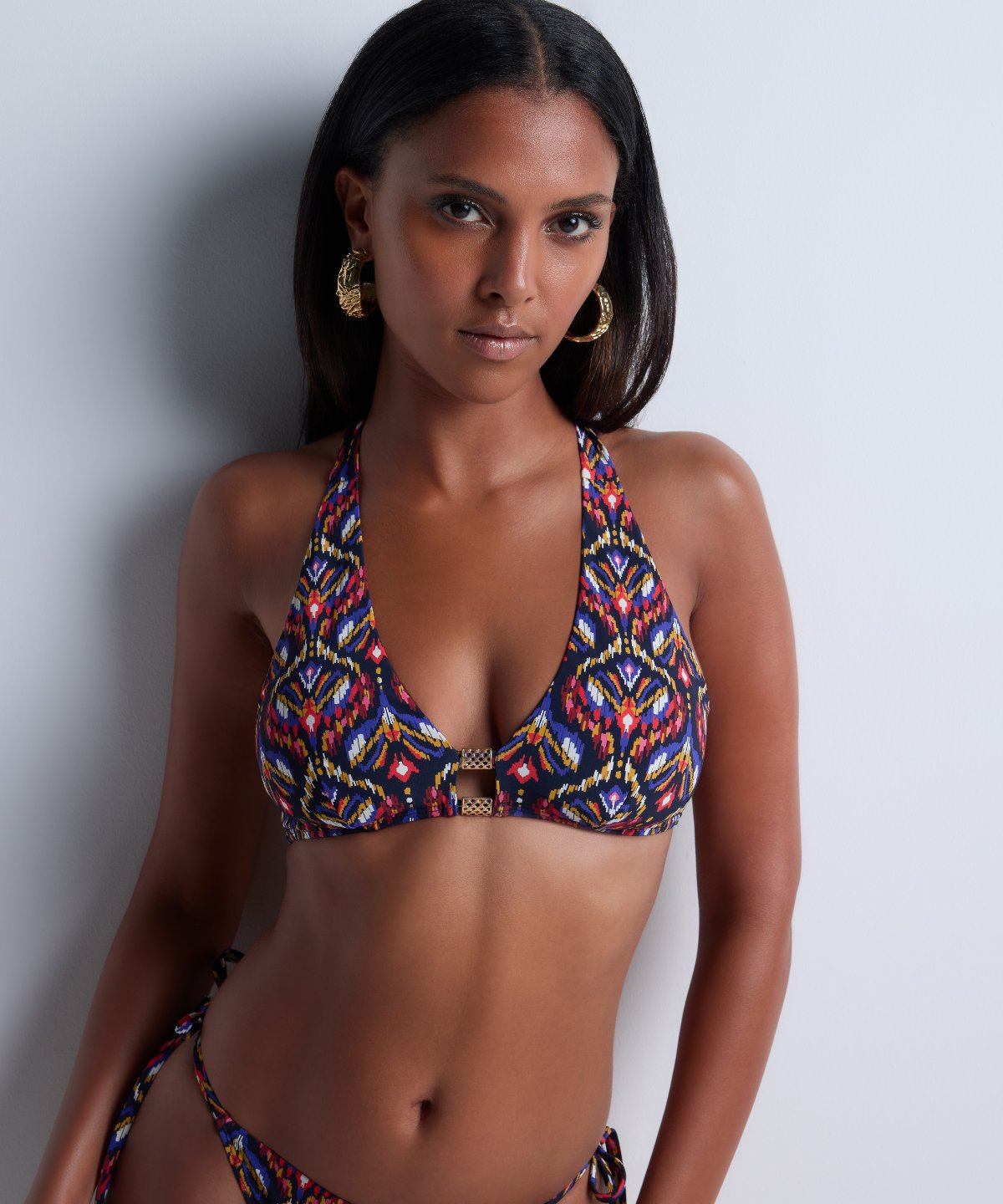 aubade-sunkissed-allure-haut-de-maillot-de-bain-triangle-ikat image 2