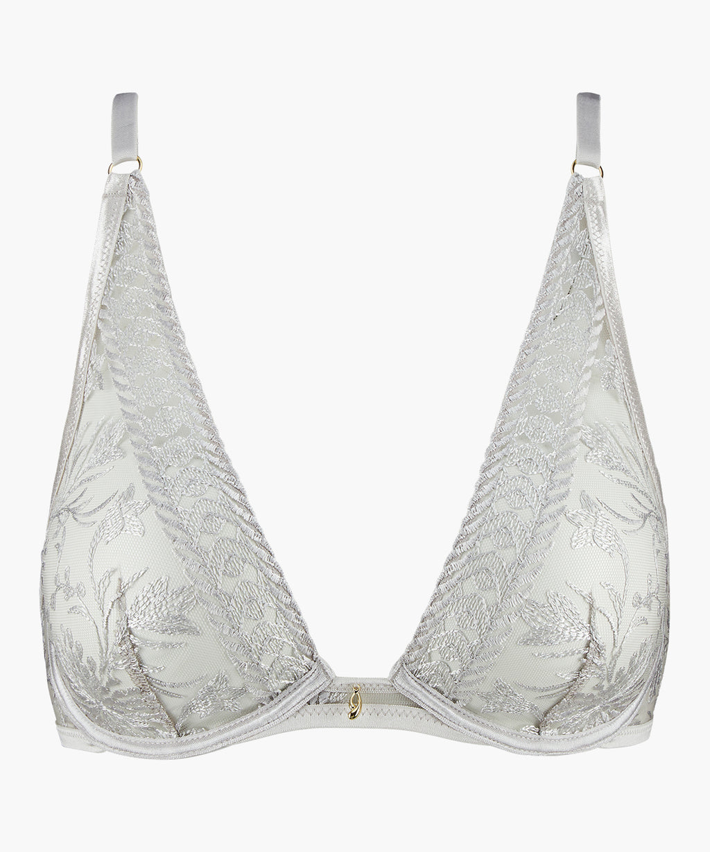 aubade-magnetic-spell-soutien-gorge-plunge-triangle-platinum image 1