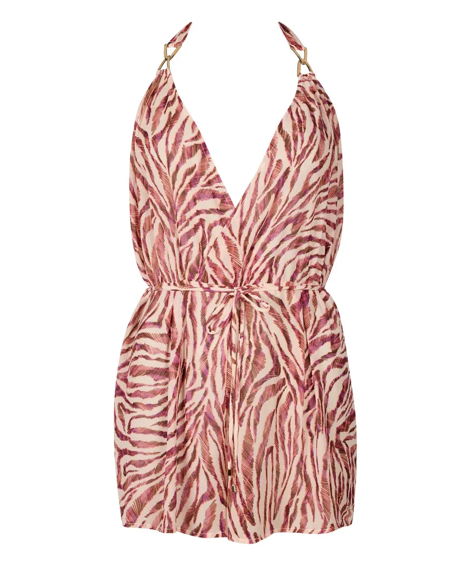 aubade-beach-walk-combishort-pink-tiger image 1