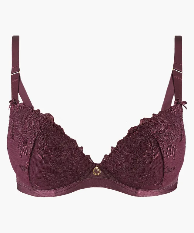 aubade-femme-passion-push-up-moul-wineberry image 1