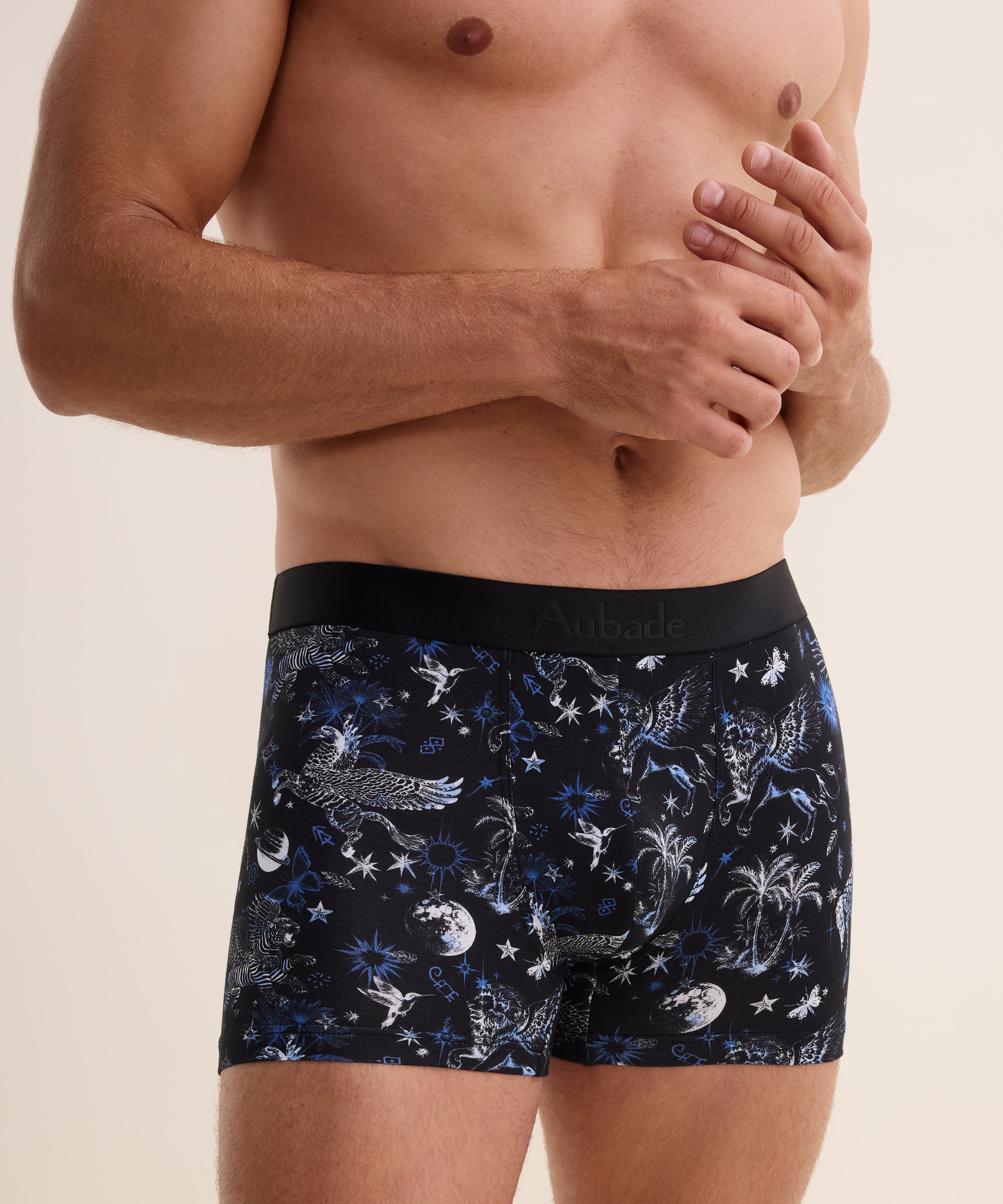 aubade-homme-pack-2-boxers-legendary-noir-2 image 3