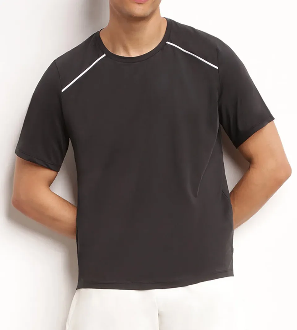 dim-move-t-shirt-de-sport-homme-mati-re-a-r-e-noir image 1