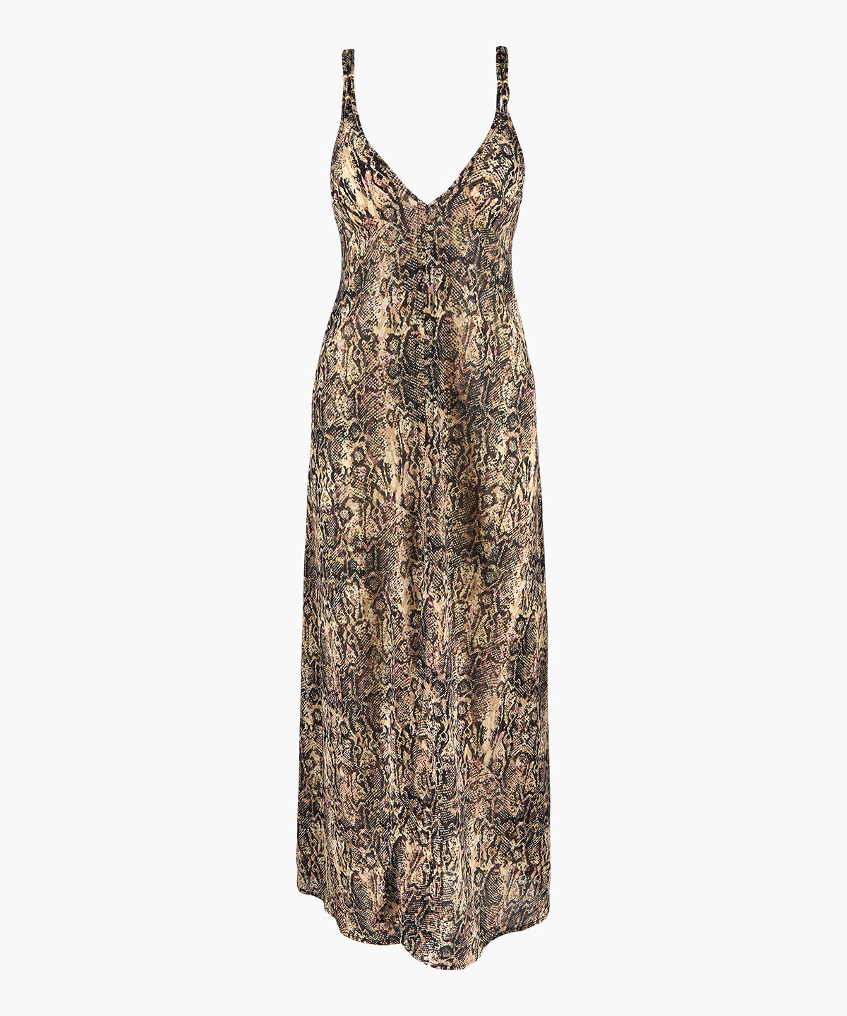 aubade-evening-sand-robe-longue-serpent image 1