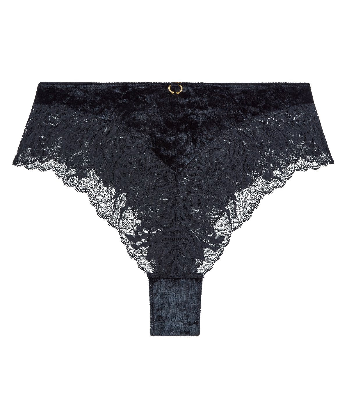 aubade-the-night-before-culotte-taille-haute-blackbird image 2