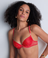 aubade-rules-of-attraction-soutien-gorge-push-up-flame image 2
