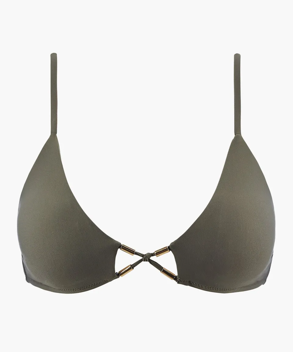 aubade-beach-escape-triangel-bh-khaki image 1