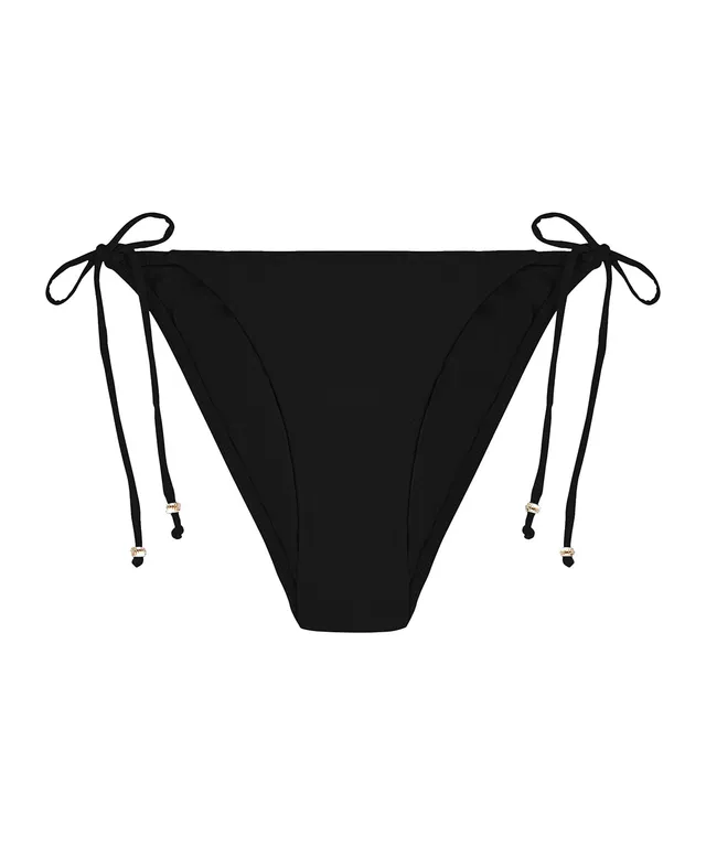 aubade-secret-laguna-bas-bikini-taille-basse-noir image 1