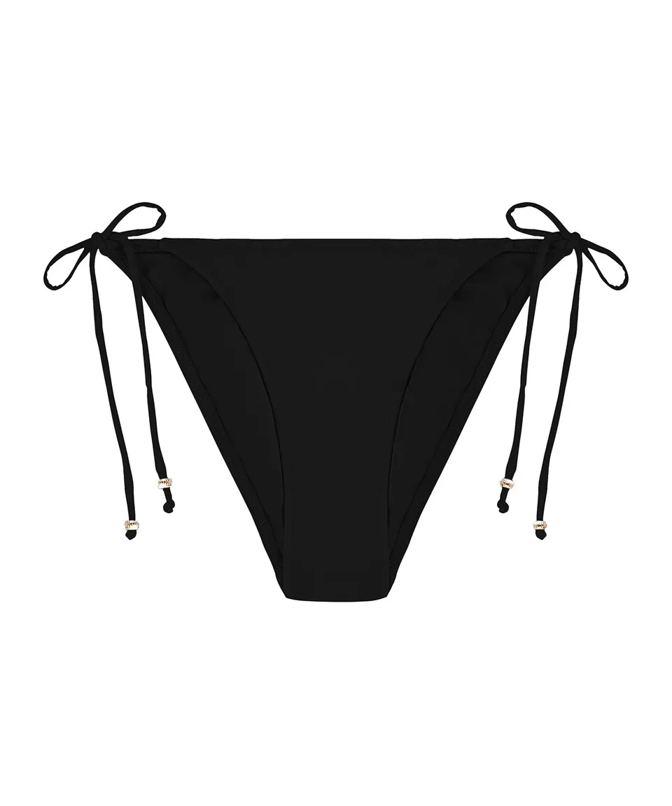 aubade-secret-laguna-bas-bikini-taille-basse-noir image 1