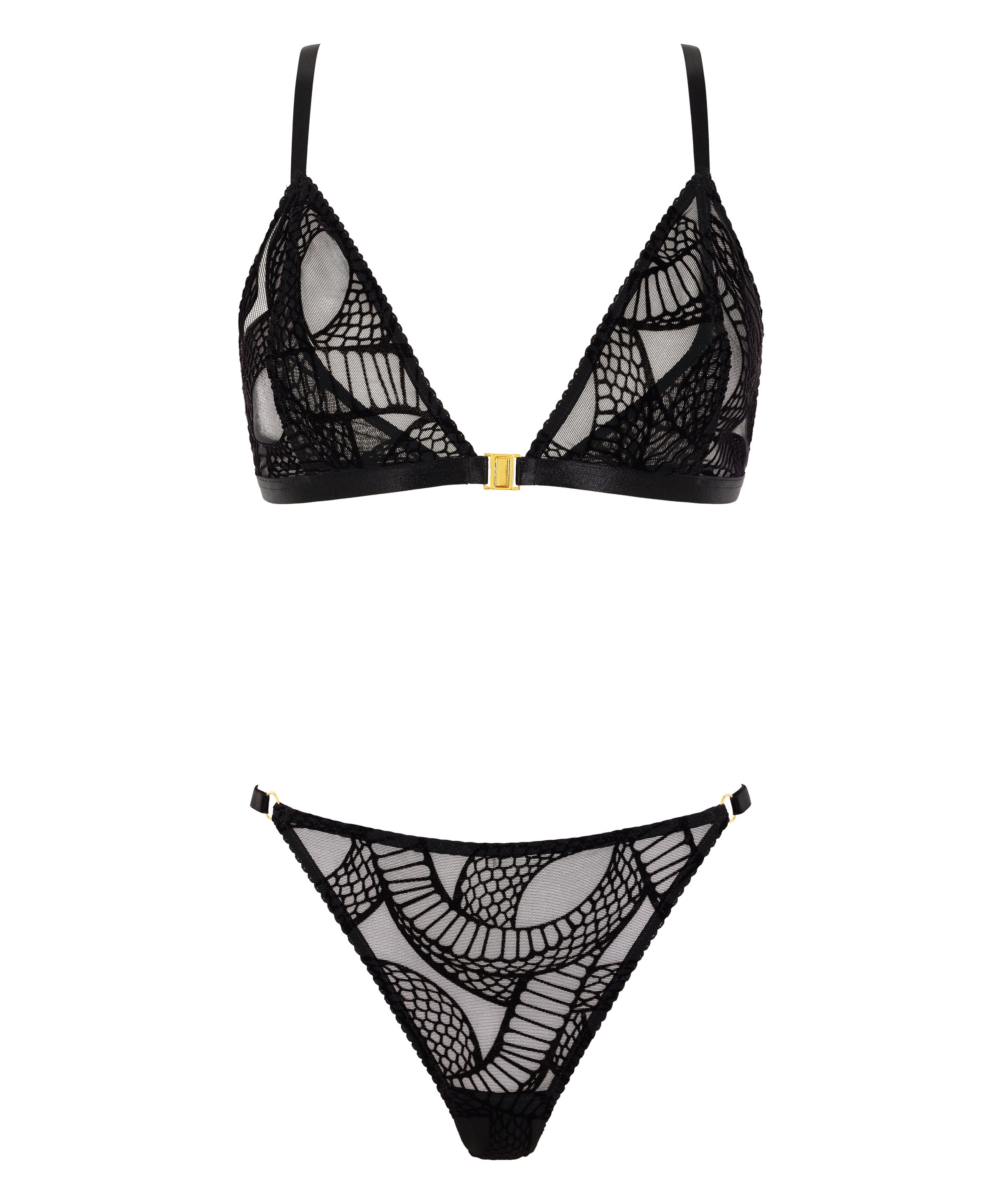 aubade-bo-te-d-sir-ensemble-velvet-snake-noir-triangle image 3