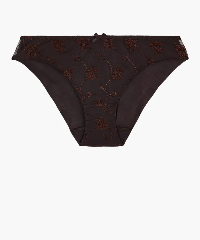 aubade-softessence-culotte-br-silienne-espresso image 1