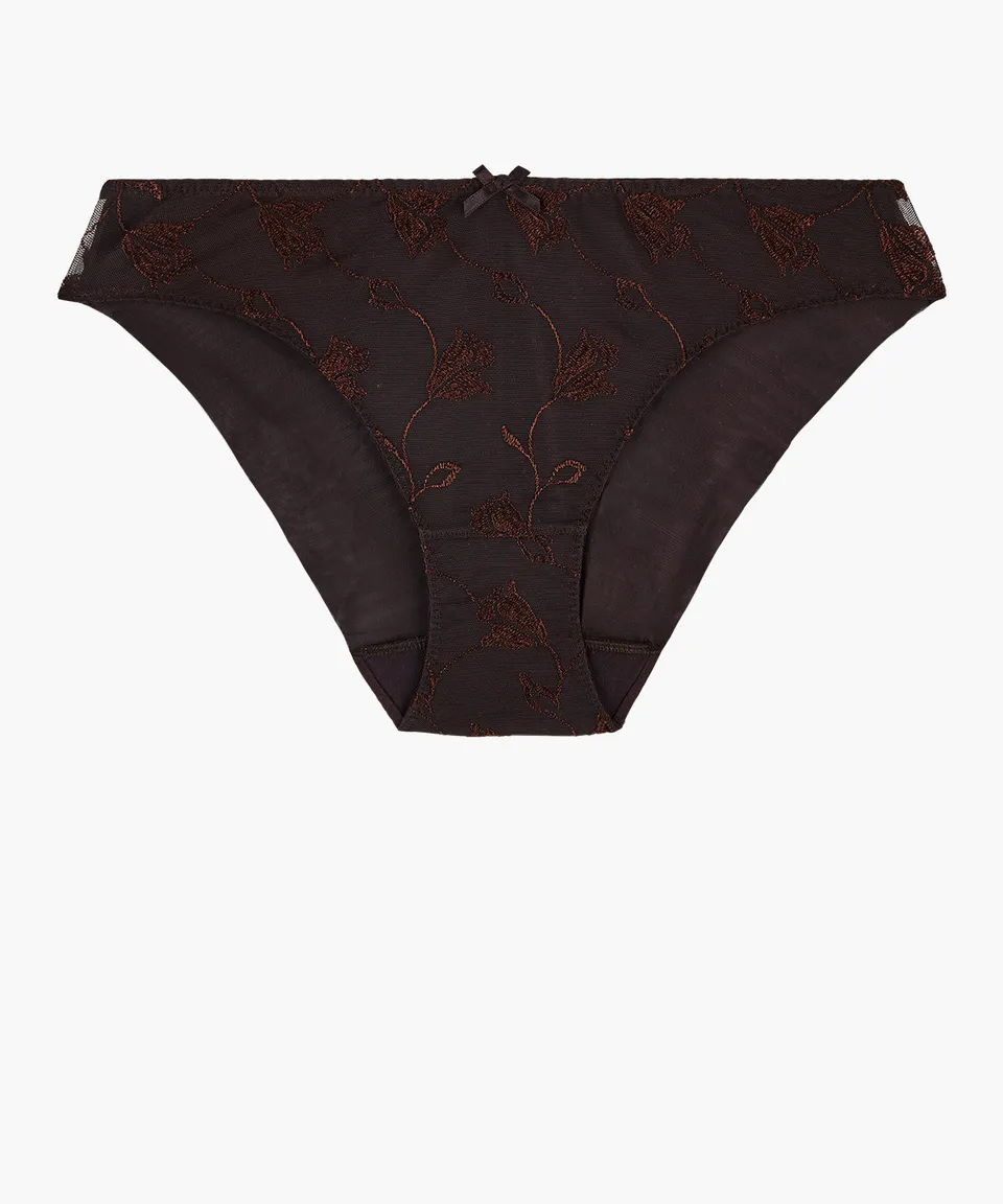 aubade-softessence-culotte-br-silienne-espresso image 1