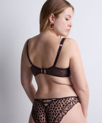 aubade-crazy-in-love-push-up-moul-satin-brown image 8