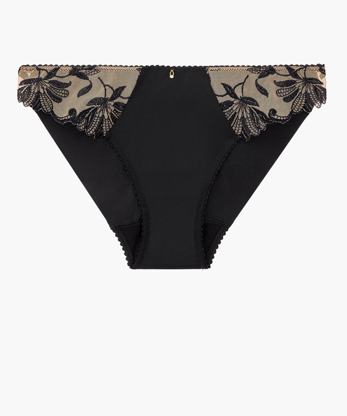 aubade-lovessence-culotte-br-silienne-noir-couvrante-et-invisible image 1