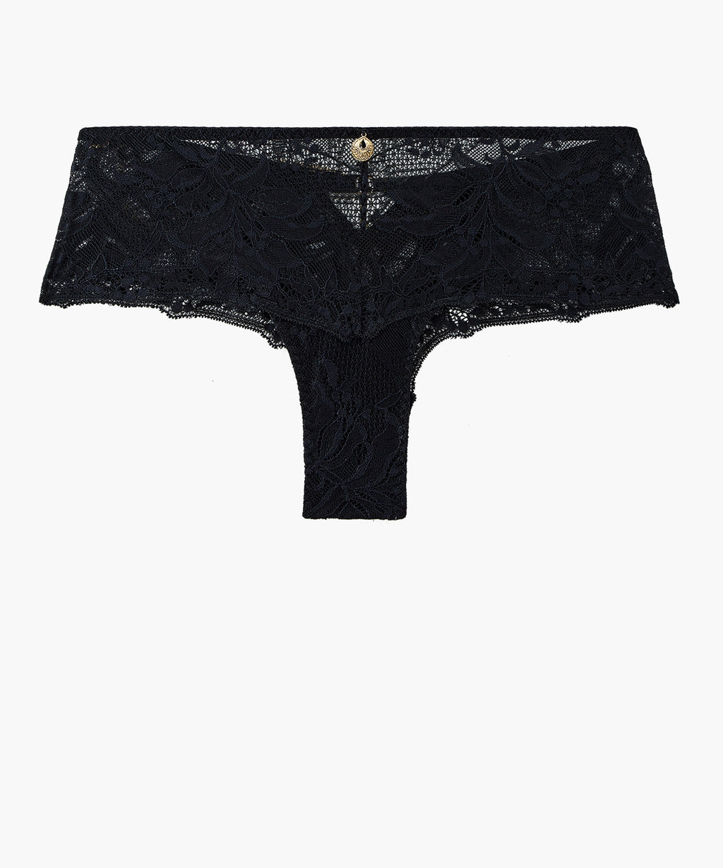 aubade-gold-pleasure-shorty-cheeky-noir-light image 1