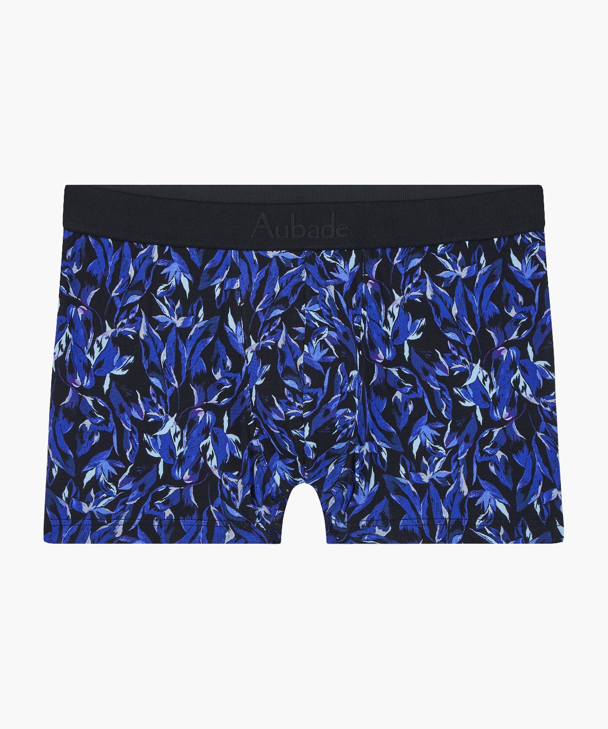 aubade-homme-boxer-fleur-bleue-coton-bio image 1