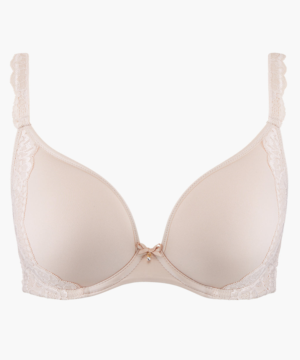 aubade-sweetessence-soutien-gorge-spacer-plongeant-skin-nude image 1