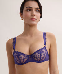 aubade-hidden-treasure-half-cup-iris-bloom-soutien-gorge-demi-bonnet-brod-armatu image 2