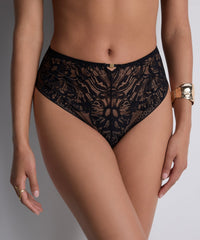 aubade-love-soul-slip-taille-haute-black image 2