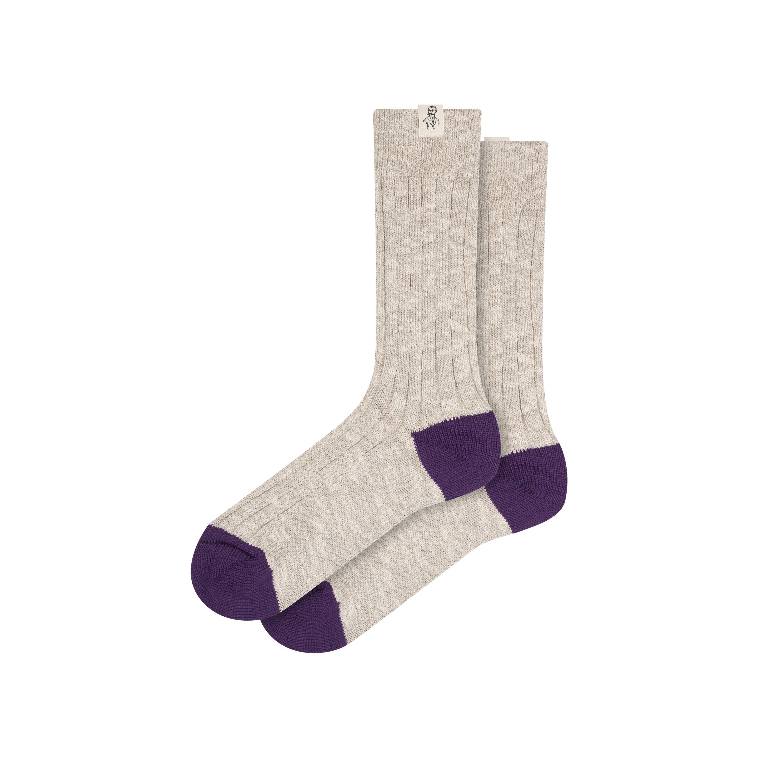 atelier-tuffery-chaussettes-paisses-unisexes-grises image 3