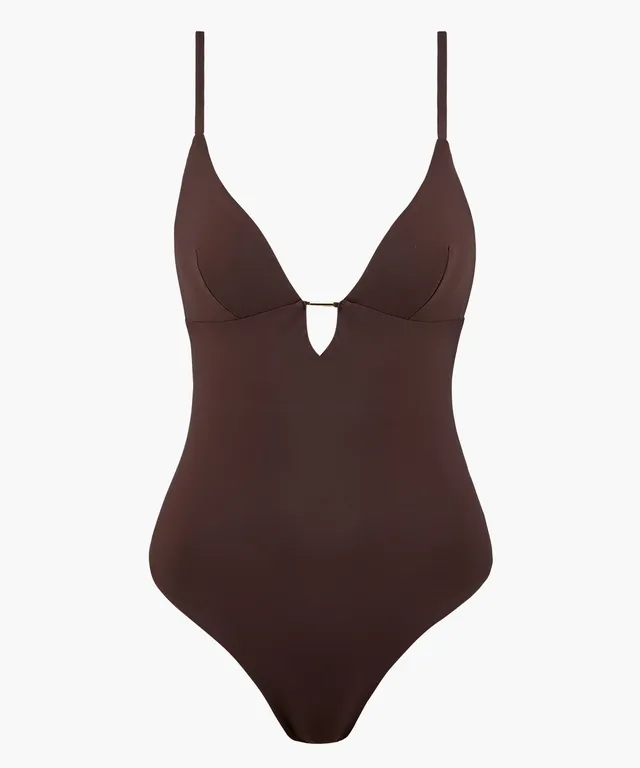aubade-gipsy-muse-maillot-une-pi-ce-henna-triangle-dos-macram image 1
