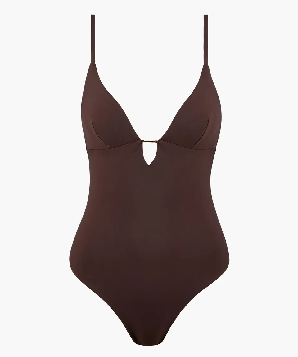 aubade-gipsy-muse-maillot-une-pi-ce-henna-triangle-dos-macram image 1