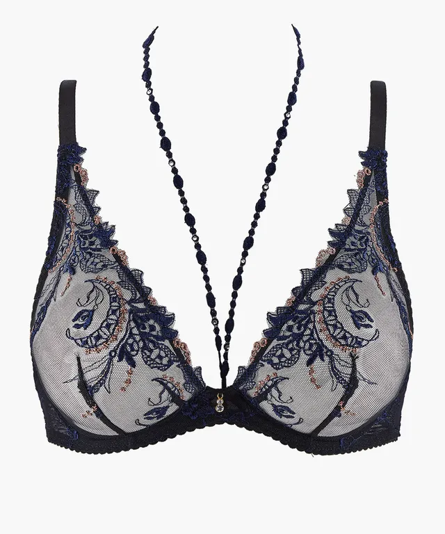 aubade-amour-pr-cieux-soutien-gorge-triangle-armatur-cosmic-blue image 1