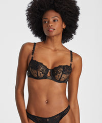aubade-night-bird-soutien-gorge-demi-corbeille-black-queen image 3