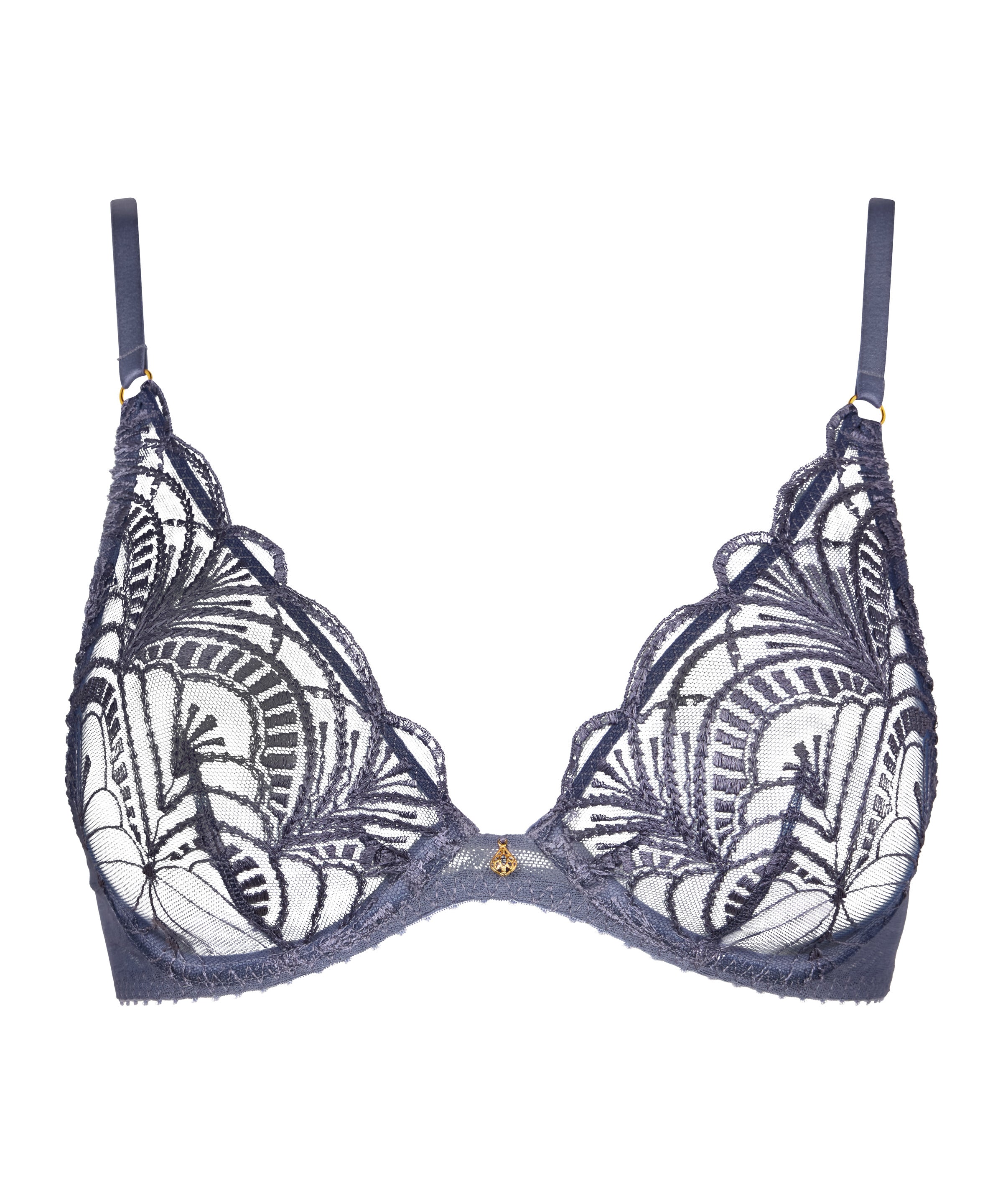 aubade-vibes-soutien-gorge-triangle-avec-armatures-denim-broderie-boh-me-et-bijo image 1