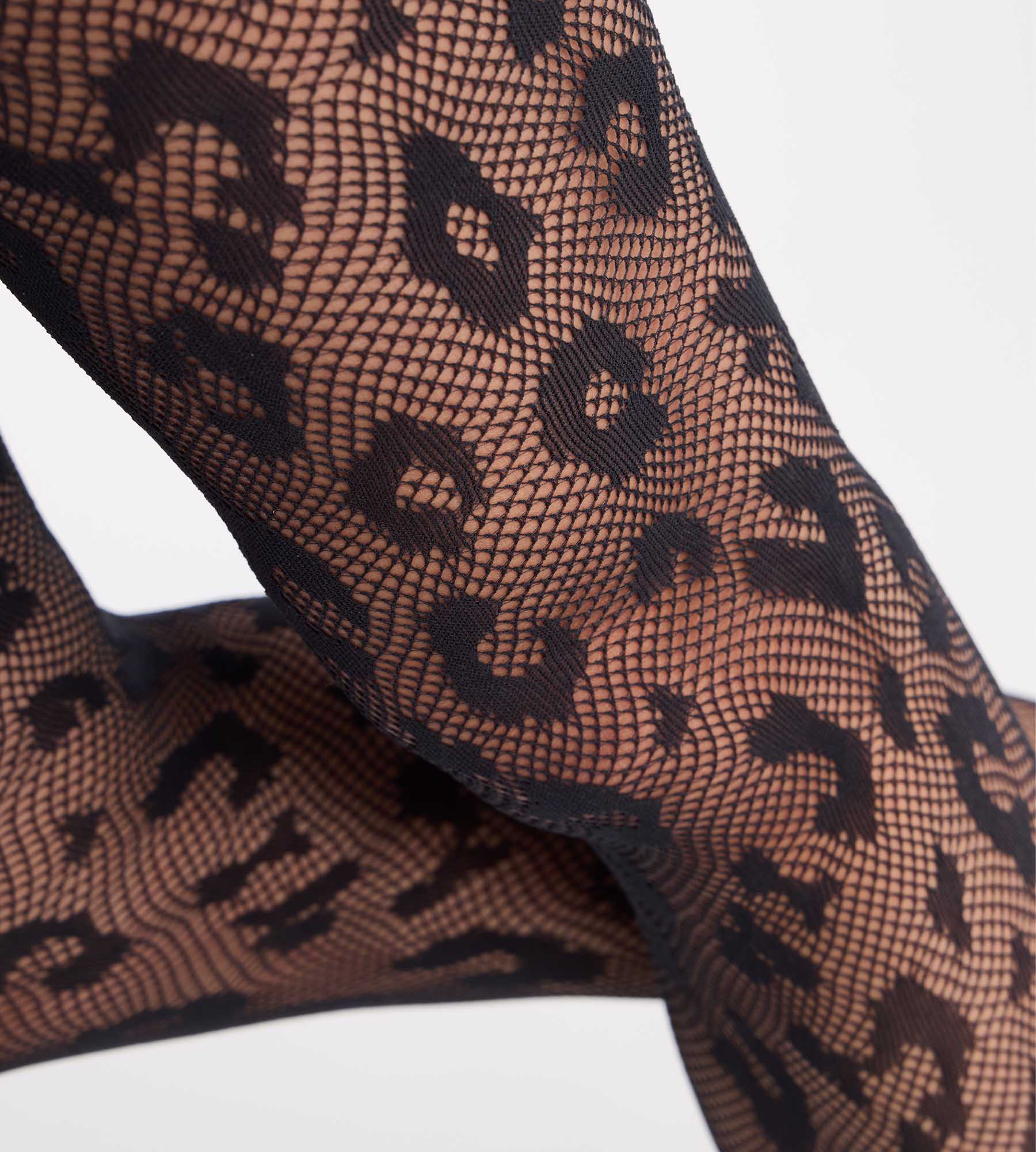 dim-style-collant-fantaisie-l-opard-r-sille-noir-30d image 3