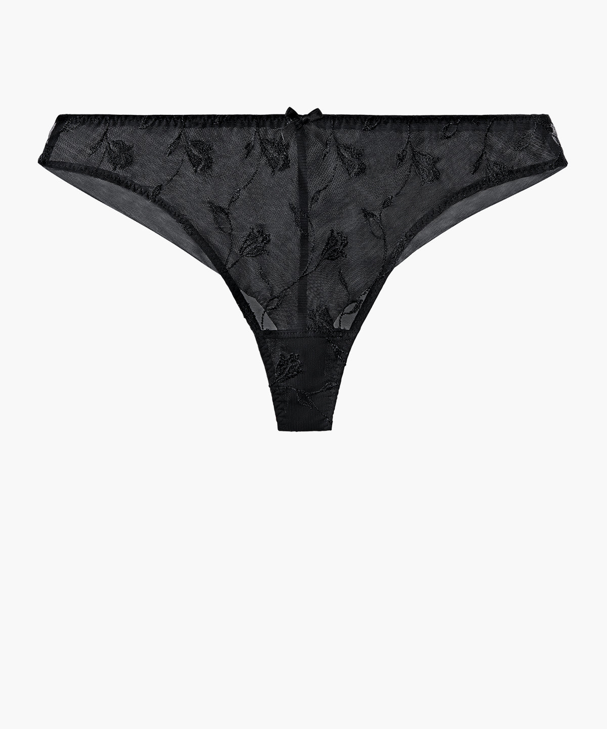 aubade-softessence-tanga-noir image 1