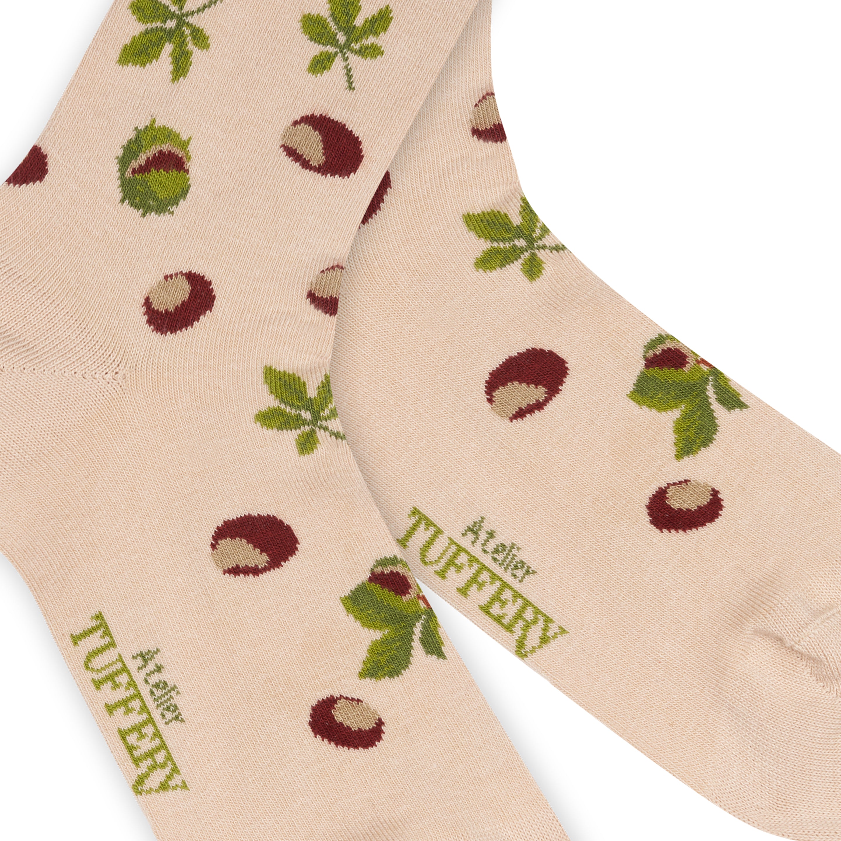 atelier-tuffery-chaussettes-fines-unisexes-beiges image 2