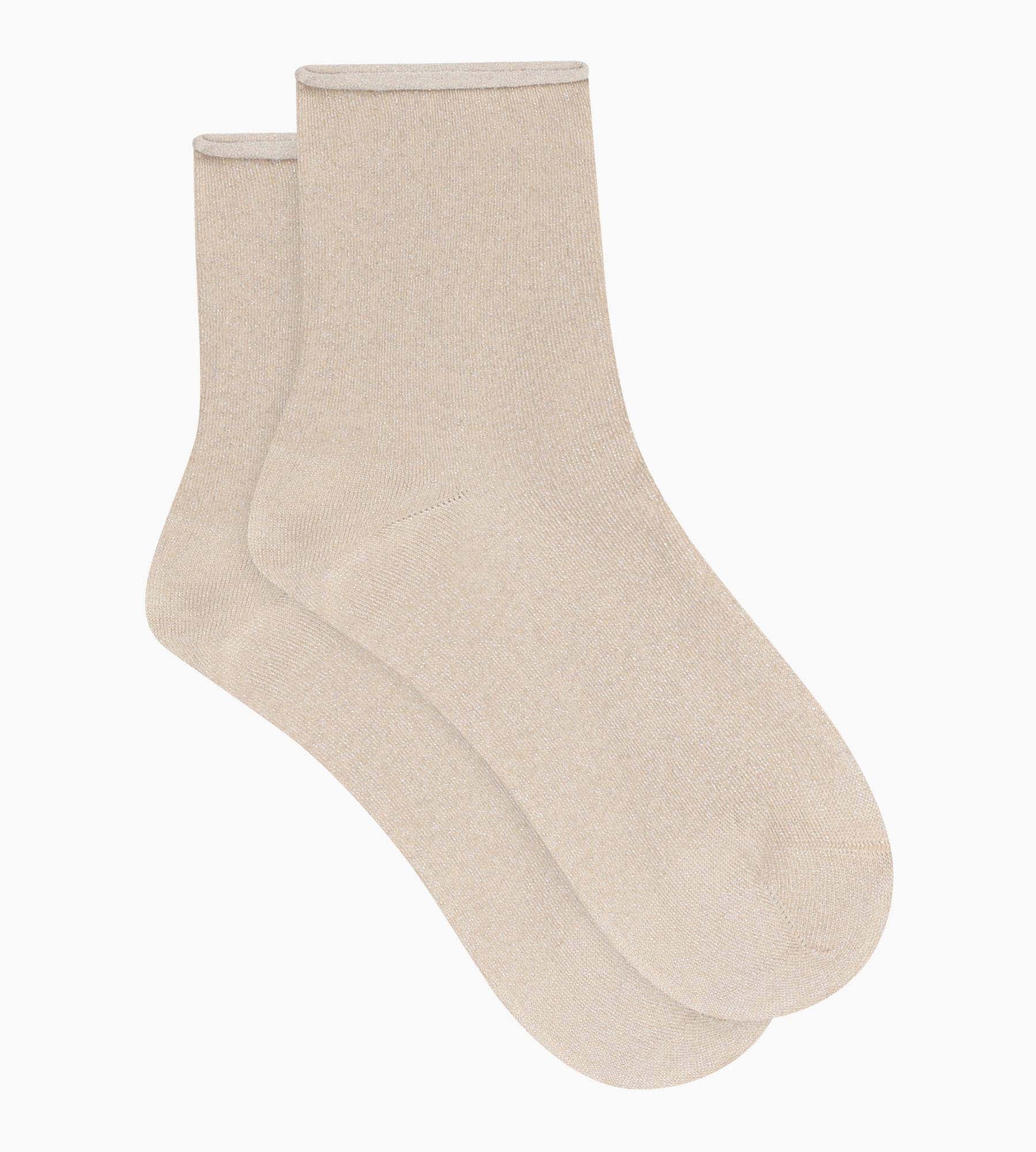 dim-mode-chaussettes-femme-en-lurex-b-ne image 2