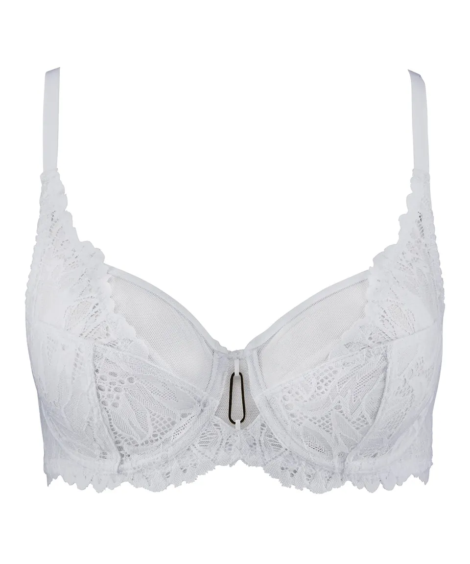 aubade-flowermania-soutien-gorge-confort-blanc image 1