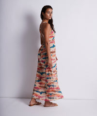 aubade-evening-sand-robe-longue-seashell image 6