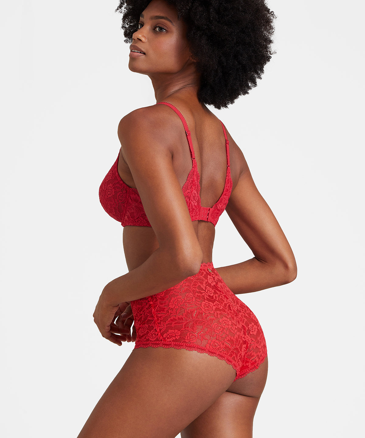 aubade-rosessence-culotte-taille-haute-gala-dentelle-jacquard image 4