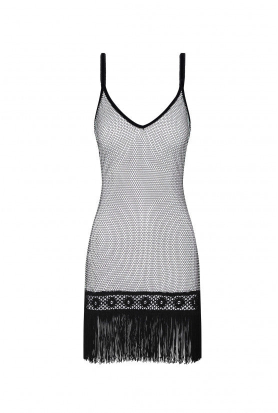 cadolle-robe-iridescente-noire-velours-r-sille image 1