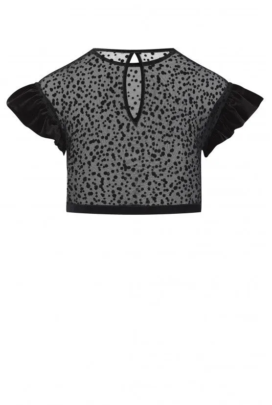 cadolle-mini-top-oslo-tulle-et-velours image 1